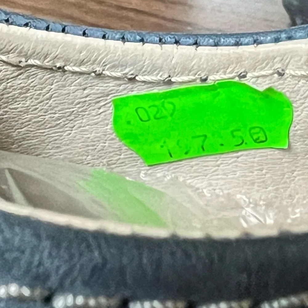 STELLA soft cornflour blue leather sneakers